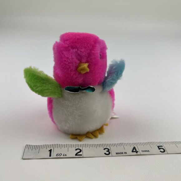 CLOUD 9 Chick Plush Toy Miniature VTG Carnival Pink Stuffed Animal 4 inch Easter - Picture 5 of 8
